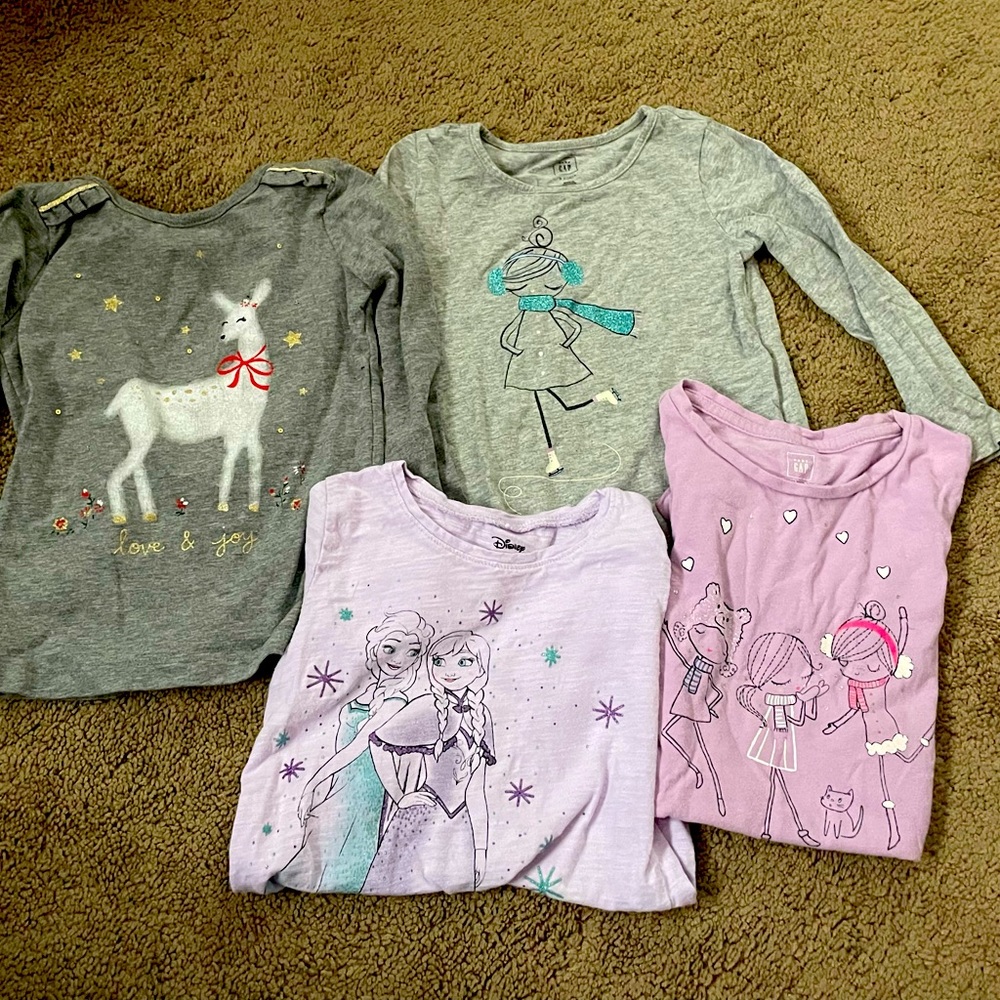 Winter long sleeve shirt bundle